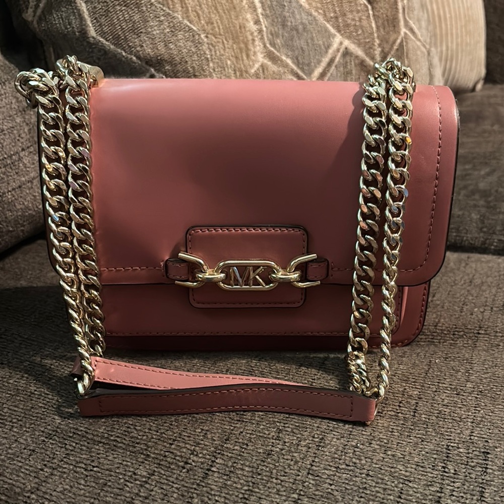 Michael Kors Pink Chain Shoulder Bag